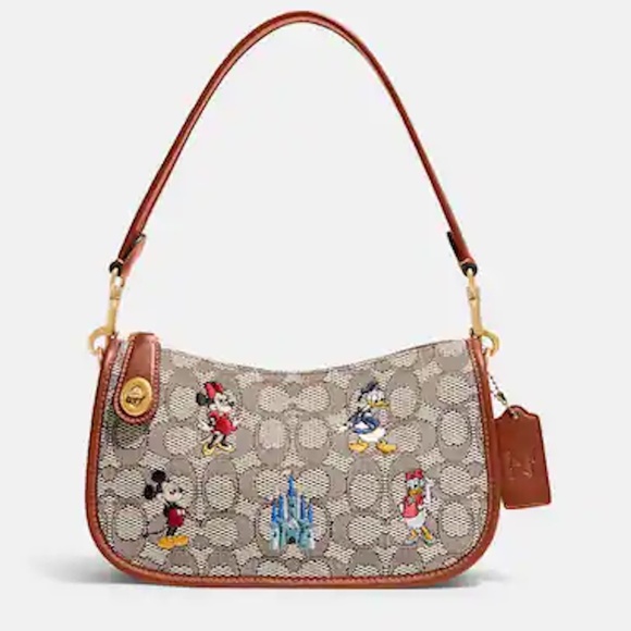 (BRAND NEW) Limited Edition Disney X Coach Swinger Bag - Picture 1 of 4